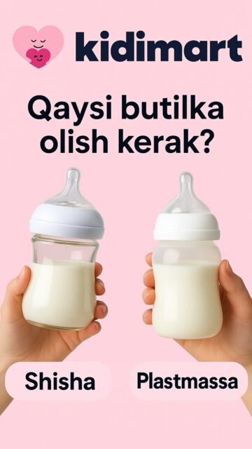 Shisha butilka yoki plastik? Onalarning eng ko‘p beradigan savollaridan biri!Philips Avent Natural seriyasidagi ikkala turdagi butilkani taqqosladik:
🍼 Plastik – yengil, sindirilmaydi, sayohat uchun qulay
🍼 Shisha – ekologik toza, gigiyenik, issiqlikka chidamliSiz uchun qaysi biri qulayroq?
Kommentda yozing va bolangiz uchun eng to‘g‘ri tanlovni birgalikda topamiz!#Avent #Kidimart #onaona #bolalikun #butilka #shishabutilka #plastikbutilka #yangiotaona #babycare #tavsiyalar