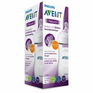 Philips Avent Бутылочка Natural 260 мл, 1 мес. +
