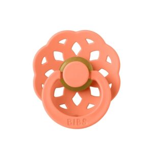 Соска-пустышка BIBS Boheme Papaya 0-6 мес, 6-18 мес, 18-36 мес