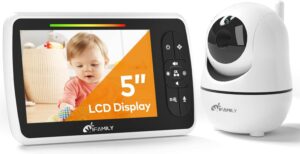Baby monitor с камерой и звуком - 5-дюймовый iFamily