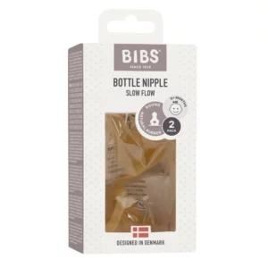 Bibs Соска для бутылочки, 2 шт. в упаковке – медленный поток