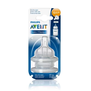 Соска для бутылочек Anti-colic 6 мес+ Philips Avent
