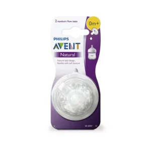 Соска для бутылочек Natural 0 мес+ Philips Avent