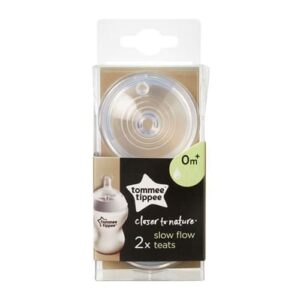 Соски для бутылочек Tommee tippee Advanced Closer to Nature 0+ мес. с медленным поток