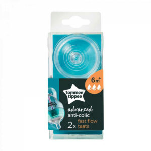 Соски Tommee Tippee Advanced Anti-Colic 6+ мес. быстрый поток