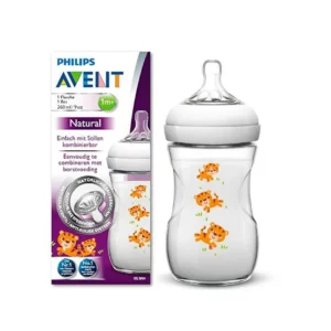 Philips Avent Natural Бутылочка Тигрята 260 мл с 1 месяца SCF070/20