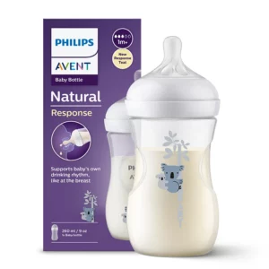 Бутылочка Philips Avent Natural Response Koala SCY903/67, от 1 месяца, 260 мл