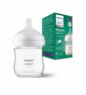 Philips Avent Natural Response Стеклянная бутылка +0 месяцев, поток 2, 120 мл