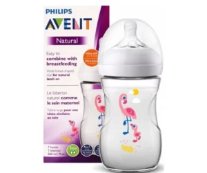 Philips Avent Natural Бутылочка Фламинго 260 мл SCF070/21
