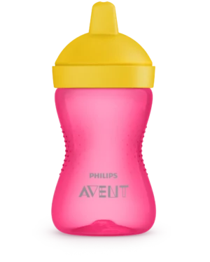 Поильник с твердым носиком Philips Avent, 300 мл, 18 мес+, Розовый