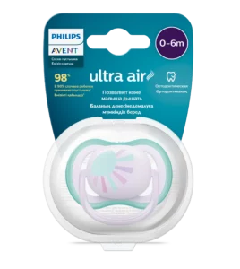 Philips Avent Ultra Air Scf086/04 Пустышка 0-6М, 1 Шт.