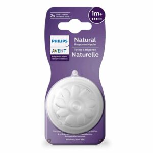Соска Philips Avent Natural Response SCY963/02, со средним потоком, от 1 месяца – 2 шт