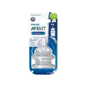 Philips AVENT SCF632/27 Соска Anti-Colic, 1 мес+, медленный поток – 2 шт