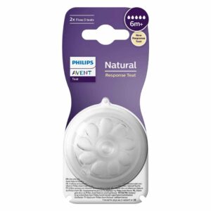 Соска Philips Avent Natural Response SCY965/02 2 шт. 6+ мес. – Быстрый поток