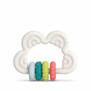 Силиконовый прорезыватель Suavinex, мультиколор, для детей 6+ мес.