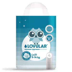 Lovular Трусики HOT WIND ночные L (9-14 кг), 21 шт