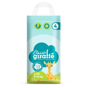 Подгузники-трусики Lovular Giraffe, L (9-14 кг), 42 шт