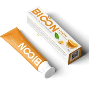 Зубная паста BIO ON с кальцием, без фтора, для беременных, 75 мл, Апельсин