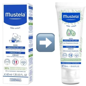 Mustela "Sut qobig'i" uchun krem, 40 ml