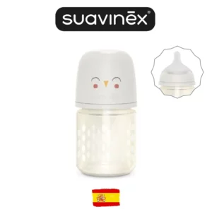 Бутылочка Suavinex Стеклянная 120 мл, 0+ мес, розовая (Копировать)