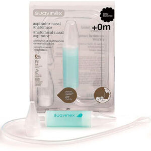 Назальный аспиратор с трубочкой Suavinex Anatomic, 0+ мес