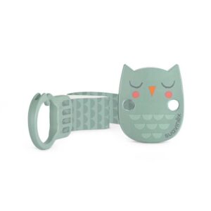 Держатель для пустышки Suavinex BONHOMIA OWL зеленый