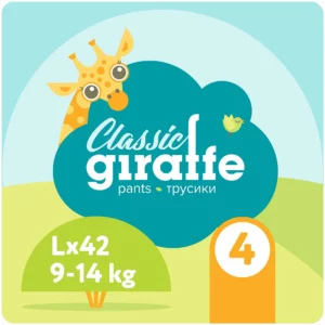 Lovular Giraffe Classic Trusli Tagliklari L (9-14 kg), 42 dona