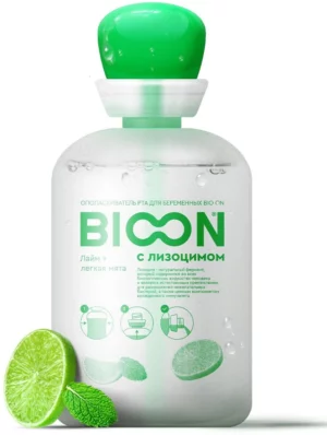 Ополаскиватель для рта BIO ON, Лайм + Мята, 480 мл