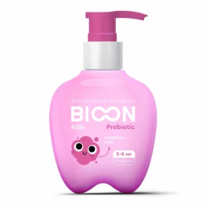 Детская зубная паста BIO ON с лактобактериями и кальцием, 200 мл