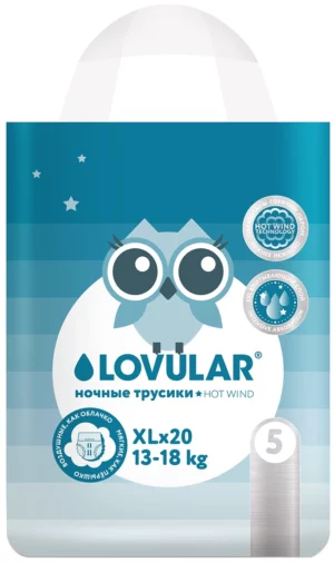 Lovular Трусики-подгузники Hot Wind XL (13-18 кг), 36 шт