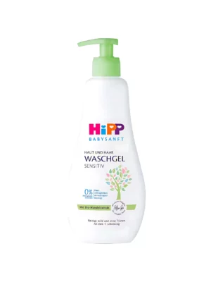 HiPP Babysanft для тела и волос, Детское мыло, 400 мл