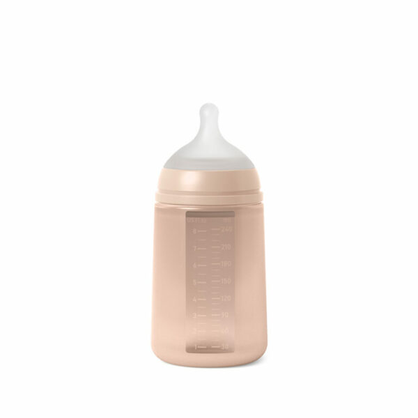 Suavinex 240 Ml Bolalar Butilka Sx Pro Fiziologik So‘rg‘ich Bilan, 0+ Oy - Image 3
