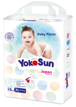 Трусики-подгузники YokoSun Comfort, XL (12-20 кг), 16 шт