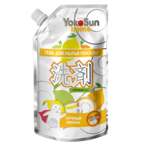 YokoSun idish yuvish geli, Limon, 850 ml