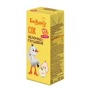 Bolalar nektari «Bellakt» olma-nok, 200 ml