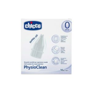 Chicco Physioclean aspiratorga qopqoqlar 0m+, 10 dona