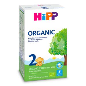 HiPP Organic 2 bolalar uchun organik sutli aralashma, 300 g, 6+ oy