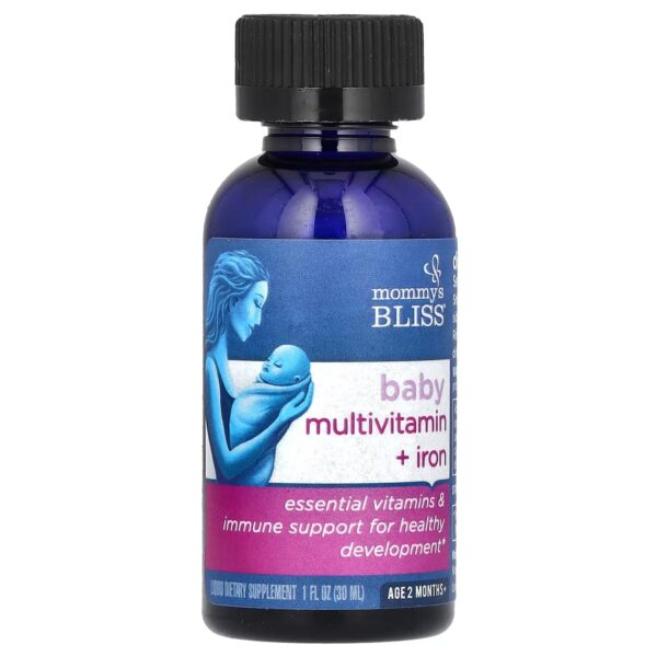 Mommy'S Bliss Baby Multivitamin + Iron, 30 Мл, Для Малышей — Изображение 2