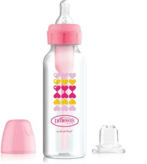 Бутылочка Dr.Brown's Starter Kit 250 мл, с узким горлышком, антиколиковая, 6м+