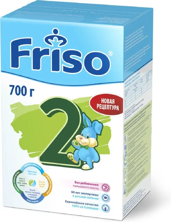 Friso 2, 700 Г – Молочная Смесь Для Детей 6-12 Месяцев