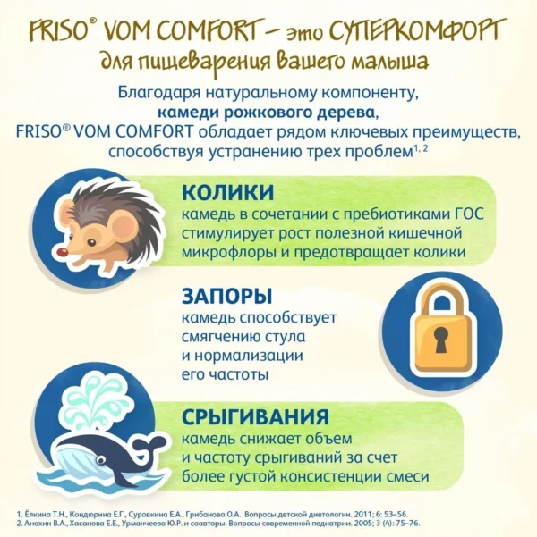 Frisolac Vom 1, 400 Г – Смесь Для Новорождённых, Комфортное Пищеварение — Изображение 3