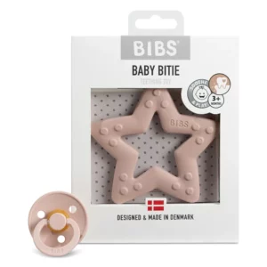 BIBS Baby Bitie - Прорезыватель для зубов, Star Blush