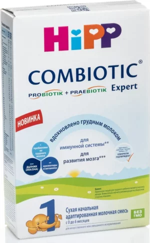 HiPP 1 Organic bolalar uchun sutli aralashma, 300 g, tug‘ilganidan boshlab