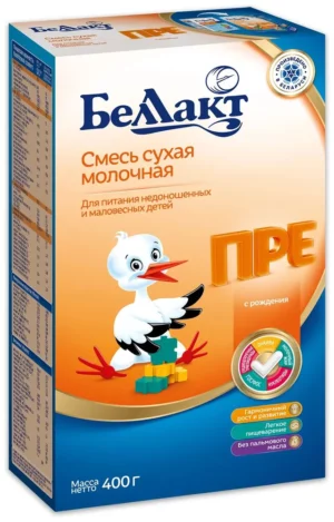 Bellakt PRE, 400 g – Kam vaznli va muddatidan oldin tug‘ilgan bolalar uchun