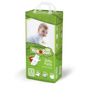 YokoSun подгузники Eco L (9-14 кг), 50 шт. – экологичность и защита