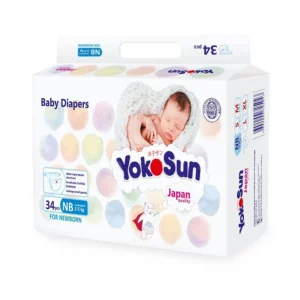 Подгузники YokoSun Comfort, NB (2-5 кг), 34 шт