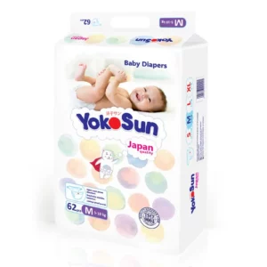 Подгузники YokoSun Comfort M (5-10 кг), 62 шт
