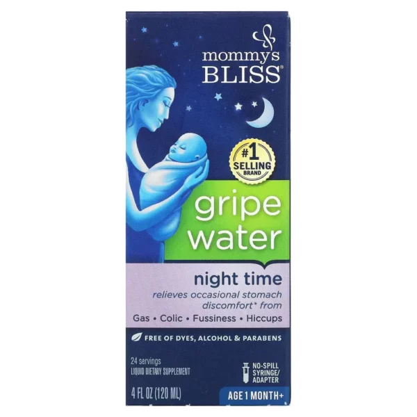 Mommy'S Bliss Gripe Water, Водичка От Коликов Для Малышей, 160 Г — Изображение 2