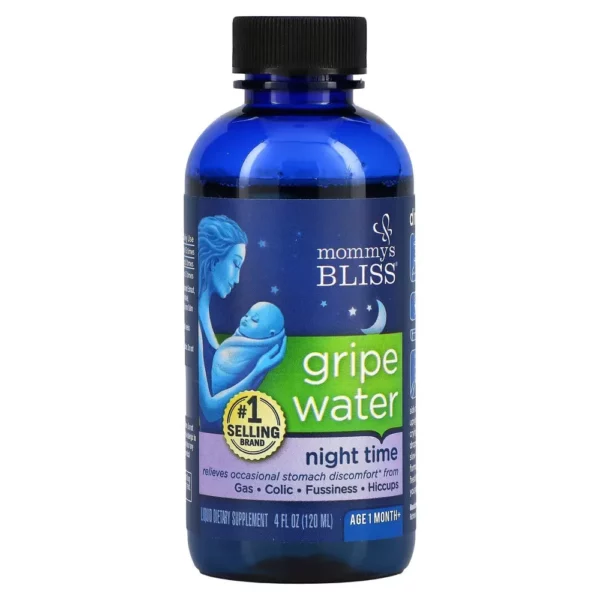 Mommy'S Bliss Gripe Water, Водичка От Коликов Для Малышей, 160 Г