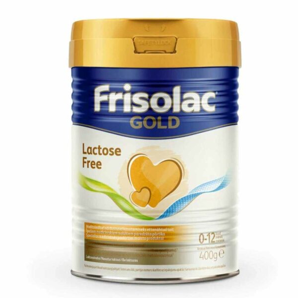 Frisolac Gold Sin Lactosa, 400 Г – Безлактозная Смесь Для Детей 0-12 Месяцев